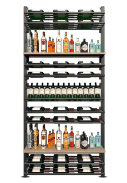 Show details for WEBKIT 11 - 157 Bottles, Modular metal wine rack- Frontenac Picture of WEBKIT 11 - 157 Bottles, Modular metal wine rack- Frontenac
