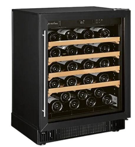 Picture of ArteVino Cosy - Dual Temperature Wine Cabinet - Black