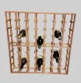 Picture of INDIVIDUAL 7 COLUMN (CHAMPAGNE/BURGUNDY)