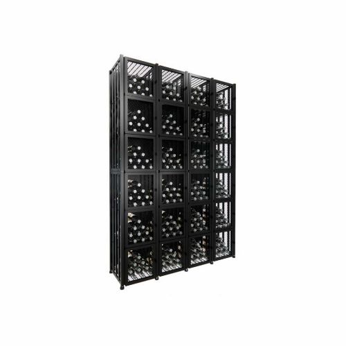 Picture of Case & Crate Locker 6 Kit,  96 TO 388 freestanding wine bottle storage with secure backs