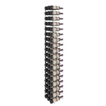 Show details for 54 Bottle, W Series 6′ Wall Mounted Metal Wine Rack Picture of 54 Bottle, W Series 6′ Wall Mounted Metal Wine Rack