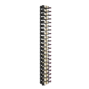 Show details for 42 Bottle, W Series 7′ Wall Mounted Metal Wine Rack  Picture of 42 Bottle, W Series 7′ Wall Mounted Metal Wine Rack