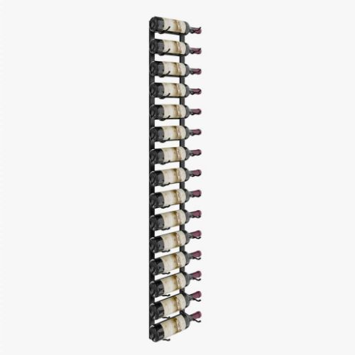 Picture of 15 Bottles, W Series 5′ Wall Mounted Metal Wine Rack 