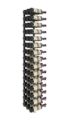 Picture of 45 Bottle, W Series 5′ Wall Mounted Metal Wine Rack