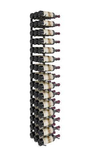 Picture of 45 Bottle, W Series 5′ Wall Mounted Metal Wine Rack