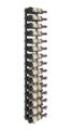 Picture of 30 Bottle, W Series 5′ Wall Mounted Metal Wine Rack 