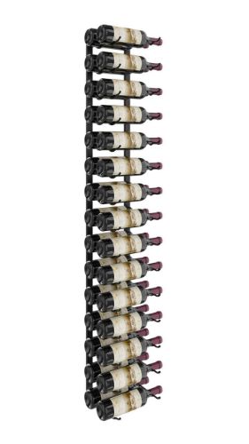 Picture of 30 Bottle, W Series 5′ Wall Mounted Metal Wine Rack 