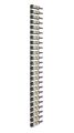 Picture of 24 Bottles, W Series 8′ Wall Mounted Metal Wine Rack 