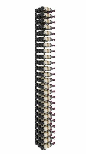 Picture of 72 Bottles, W Series 8′ Wall Mounted Metal Wine Rack 