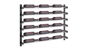 Show details for Evolution Wine Wall 30 1-3C (18 Bottles -One Deep) Picture of Evolution Wine Wall 30 1-3C (18 Bottles -One Deep)