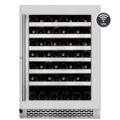 Picture of Wine Cell’R New Titanium Range - 54 Bottles Wine Cabinet - Two Zones
