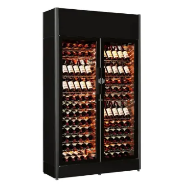 Show details for EuroCave ShowCave Pro -Double Door180 Bottles Picture of EuroCave ShowCave Pro -Double Door180 Bottles