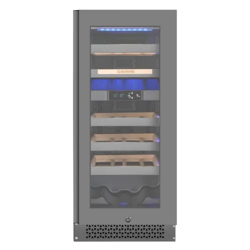 Picture of Cavavin - VINOA 24-bottle Dark Grey Case Wine Cabinet