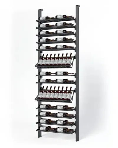 Picture of WEBKIT 4 - 60 Bottles, Modular metal wine rack- Frontenac