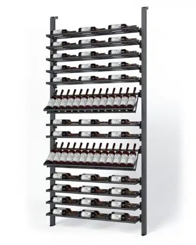 Picture of WEBKIT 4 - 92 Bottle, Modular metal wine rack- Frontenac