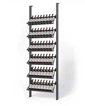 Picture of WEBKIT 5 - 48 Bottles, Modular metal wine rack- Frontenac