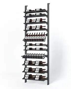 Picture of WEBKIT 7 - 74 Bottles, Modular metal wine rack- Frontenac