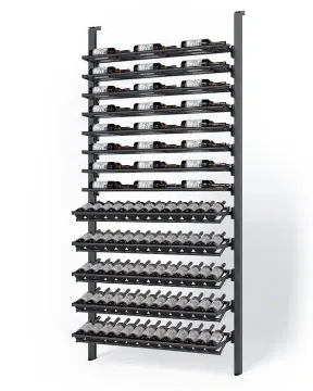 Picture of WEBKIT 8 -113 Bottles, Modular metal wine rack- Frontenac