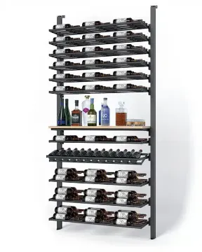 Picture of WEBKIT 10 -157 Bottles, Modular metal wine rack- Frontenac