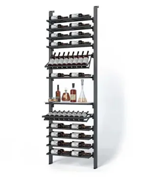Picture of WEBKIT 13 - 76 Bottles, Modular metal wine rack- Frontenac