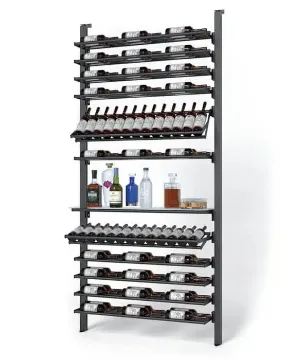 Picture of WEBKIT 13 - 116 Bottles, Modular metal wine rack- Frontenac