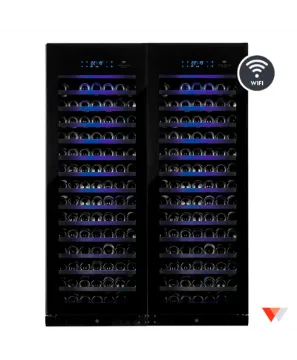 Picture of Wine Cell'R 388 Bottles Two Zones Wine Cabinets