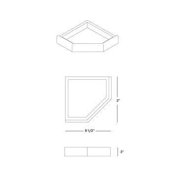 Picture of BASE MOULD 1/4 SHELF Kit rack