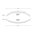 Picture of CROWN MOULD CORNER Kit rack