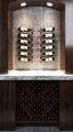Picture of Helix Single 5 (minimalist wall mounted metal wine rack)