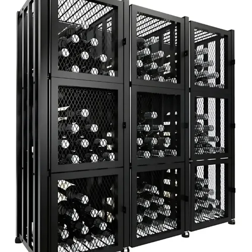 Picture of Case & Crate Short Three Wide Wine Locker 144 bottles