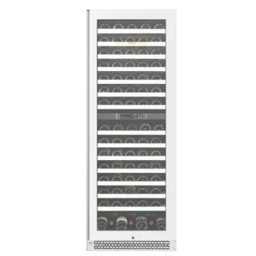 Picture of Cavavin, VINOA Full Glass Door 133-Bottle Wine Cabinet - Dual zone -  White